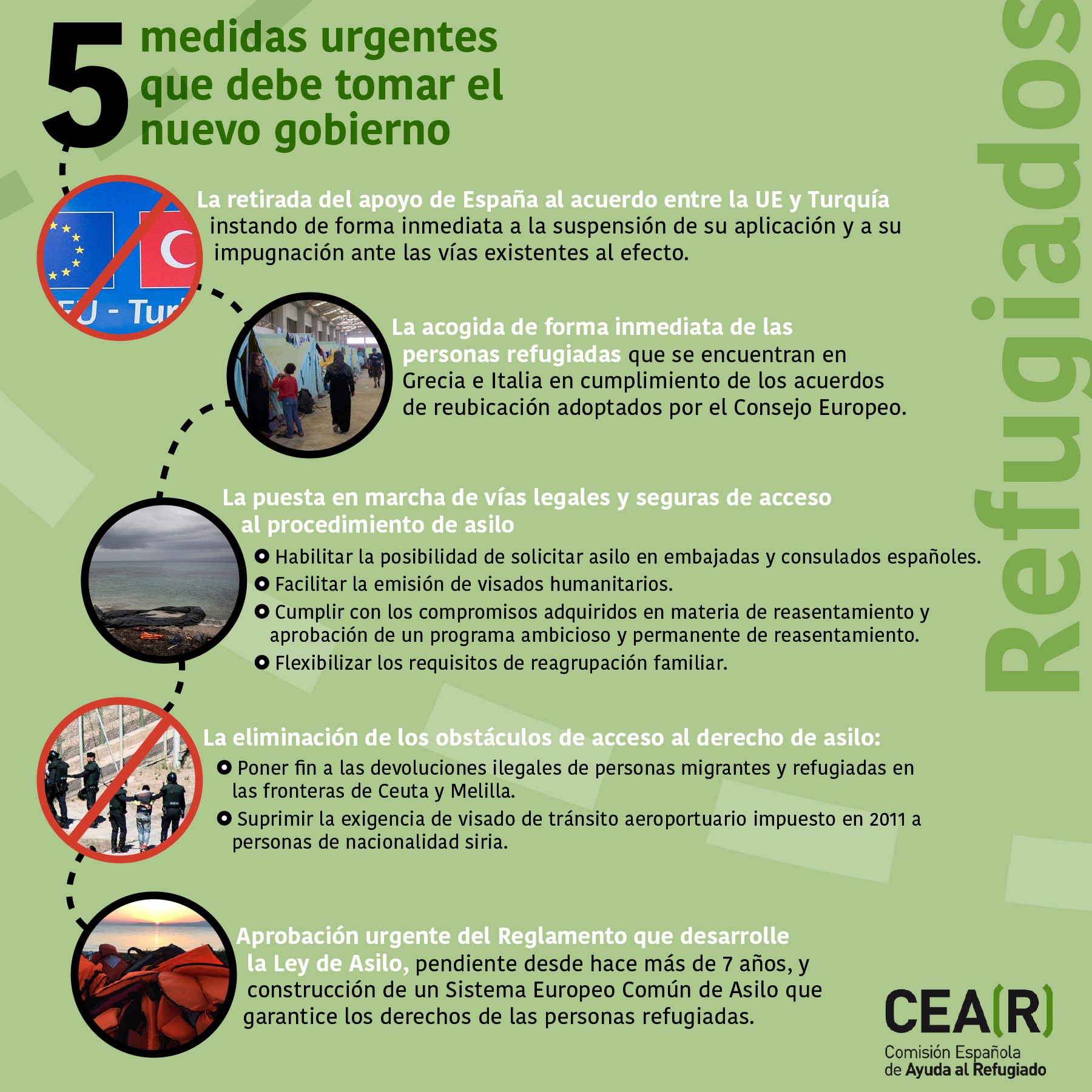 5 medidas nuevo Gobierno